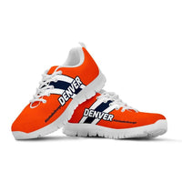 Load image into Gallery viewer, Designs by MyUtopia Shout Out:#UnitedInOrange Denver Fan Running Shoes,Kid&#39;s / 11 CHILD (EU28) / Orange,Running Shoes
