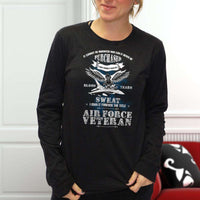 Load image into Gallery viewer, Designs by MyUtopia Shout Out:US Air Force Veteran Long Sleeve Ultra Cotton T-Shirt
