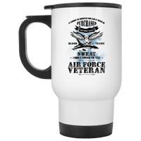 Load image into Gallery viewer, Designs by MyUtopia Shout Out:US Air Force Veteran Travel Mug

