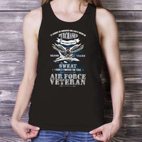 Load image into Gallery viewer, Designs by MyUtopia Shout Out:US Air Force Veteran Unisex Tank
