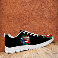 Load image into Gallery viewer, Designs by MyUtopia Shout Out:US Flag Rose Running Shoes
