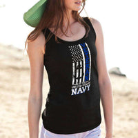 Load image into Gallery viewer, Designs by MyUtopia Shout Out:US Navy Veteran Unisex Tank
