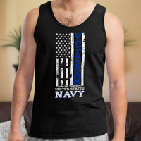 Load image into Gallery viewer, Designs by MyUtopia Shout Out:US Navy Veteran Unisex Tank
