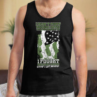 Load image into Gallery viewer, Designs by MyUtopia Shout Out:US Veteran Why We Fought Unisex Tank
