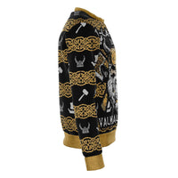 Load image into Gallery viewer, Designs by MyUtopia Shout Out:Valhalla-La Viking - Funny Christmas  Ugly Christmas Style Fashion Sweatshirt
