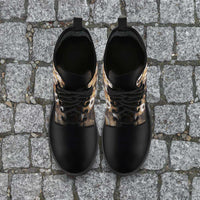 Load image into Gallery viewer, Designs by MyUtopia Shout Out:Vegan Leather Boots - All Over Beagle Print
