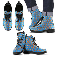 Load image into Gallery viewer, Designs by MyUtopia Shout Out:Vegan Leather Boots - Corgies Print

