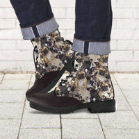 Load image into Gallery viewer, Designs by MyUtopia Shout Out:Vegan Leather Boots - French Bulldogs
