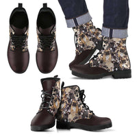 Load image into Gallery viewer, Designs by MyUtopia Shout Out:Vegan Leather Boots - French Bulldogs
