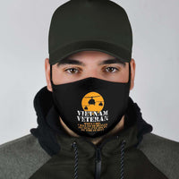 Load image into Gallery viewer, Designs by MyUtopia Shout Out:Vietnam Veteran Adult Fabric Face Mask with Elastic Ear Loops
