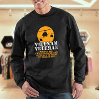 Load image into Gallery viewer, Designs by MyUtopia Shout Out:Vietnam Veteran, Going to Heaven, Already been in Hell Long Sleeve Ultra Cotton Unisex T-Shirt
