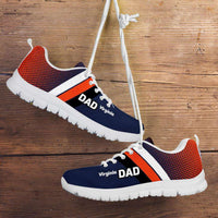Load image into Gallery viewer, Designs by MyUtopia Shout Out:Virginia DAD Basketball Fans Running Shoes
