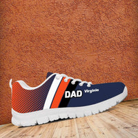 Load image into Gallery viewer, Designs by MyUtopia Shout Out:Virginia DAD Basketball Fans Running Shoes
