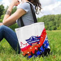 Load image into Gallery viewer, Designs by MyUtopia Shout Out:Washington Veteran Fabric Totebag Reusable Shopping Tote
