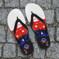 Load image into Gallery viewer, Designs by MyUtopia Shout Out:Washington Veteran Flip-Flops
