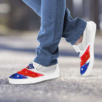 Load image into Gallery viewer, Designs by MyUtopia Shout Out:Washington Veteran Slip-on Shoes
