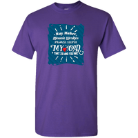 Load image into Gallery viewer, Designs by MyUtopia Shout Out:Way Maker Adult Unisex T-Shirt,S / Deep Purple,Adult Unisex T-Shirt
