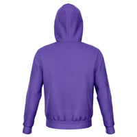 Load image into Gallery viewer, Designs by MyUtopia Shout Out:Way Maker Fashion Hooded Sweatshirt - Purple
