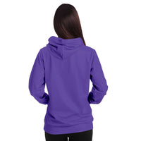 Load image into Gallery viewer, Designs by MyUtopia Shout Out:Way Maker Fashion Hooded Sweatshirt - Purple
