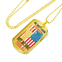 Load image into Gallery viewer, Designs by MyUtopia Shout Out:We Owe Them All Personalized Engravable Keepsake Dog Tag
