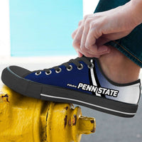 Load image into Gallery viewer, Designs by MyUtopia Shout Out:#WeAre Penn State Canvas Casual Lowtop Shoes
