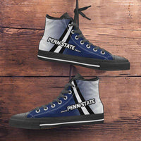 Load image into Gallery viewer, Designs by MyUtopia Shout Out:#WeAre Penn State Canvas High Top Shoes
