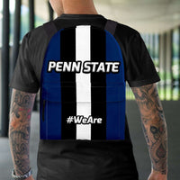 Load image into Gallery viewer, Designs by MyUtopia Shout Out:#WeAre Penn State Fan Backpack
