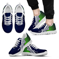 Load image into Gallery viewer, Designs by MyUtopia Shout Out:#WeAre12 Seattle Fan Running Shoes
