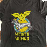 Load image into Gallery viewer, Designs by MyUtopia Shout Out:Weiner Woman Adult Unisex T-Shirt
