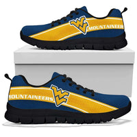Load image into Gallery viewer, Designs by MyUtopia Shout Out:West Virginia Fan Mesh Running Shoe
