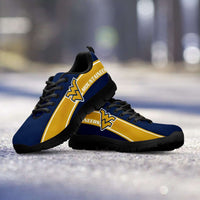 Load image into Gallery viewer, Designs by MyUtopia Shout Out:West Virginia Mountaineers Fan Art Running Shoes

