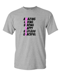 Load image into Gallery viewer, Designs by MyUtopia Shout Out:What Mother Stands For Adult Unisex T-Shirt,Athletic Heather / S,Adult Unisex T-Shirt
