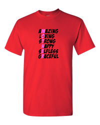 Load image into Gallery viewer, Designs by MyUtopia Shout Out:What Mother Stands For Adult Unisex T-Shirt,True Red / S,Adult Unisex T-Shirt
