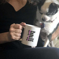 Load image into Gallery viewer, Designs by MyUtopia Shout Out:What Mother Stands For White Coffee Mug
