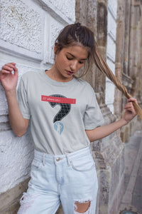 Load image into Gallery viewer, Designs by MyUtopia Shout Out:What3Words App Where Am I Cotton Unisex T-Shirt

