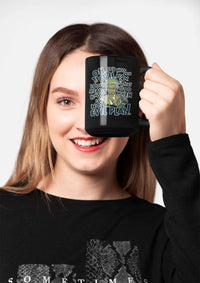 Load image into Gallery viewer, Designs by MyUtopia Shout Out:When It&#39;s Not an Evil Plan Ceramic Coffee Mug - Black
