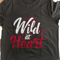 Load image into Gallery viewer, Designs by MyUtopia Shout Out:Wild at Heart Valentines Day Humor Adult Unisex T-Shirt
