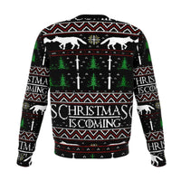 Load image into Gallery viewer, Designs by MyUtopia Shout Out:Winter Is Coming 3D Ugly Christmas Sweater Style Fashion Sweatshirt
