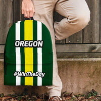 Load image into Gallery viewer, Designs by MyUtopia Shout Out:#WinTheDay Oregon Backpack
