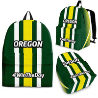 Load image into Gallery viewer, Designs by MyUtopia Shout Out:#WinTheDay Oregon Backpack
