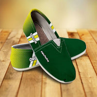 Load image into Gallery viewer, Designs by MyUtopia Shout Out:#WinTheDay Oregon Casual Canvas Slip on Shoes Women&#39;s Flats

