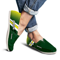 Load image into Gallery viewer, Designs by MyUtopia Shout Out:#WinTheDay Oregon Casual Canvas Slip on Shoes Women&#39;s Flats
