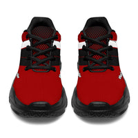 Load image into Gallery viewer, Designs by MyUtopia Shout Out:Wisconsin #BuckyNation Chunky Sneakers

