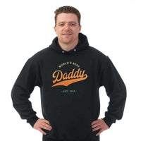 Load image into Gallery viewer, Designs by MyUtopia Shout Out:World&#39;s Best Daddy Personalized Adult Hoodie
