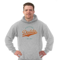 Load image into Gallery viewer, Designs by MyUtopia Shout Out:World&#39;s Best Daddy Personalized Adult Hoodie
