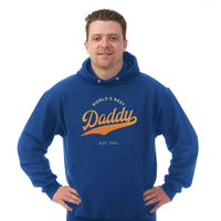 Load image into Gallery viewer, Designs by MyUtopia Shout Out:World&#39;s Best Daddy Personalized Adult Hoodie
