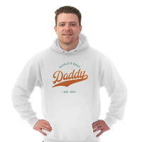 Load image into Gallery viewer, Designs by MyUtopia Shout Out:World&#39;s Best Daddy Personalized Adult Hoodie
