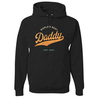 Load image into Gallery viewer, Designs by MyUtopia Shout Out:World&#39;s Best Daddy Personalized Adult Hoodie,Black / S,Pullover Hoodie
