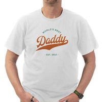 Load image into Gallery viewer, Designs by MyUtopia Shout Out:World&#39;s Best Daddy Personalized Adult Unisex T-Shirt
