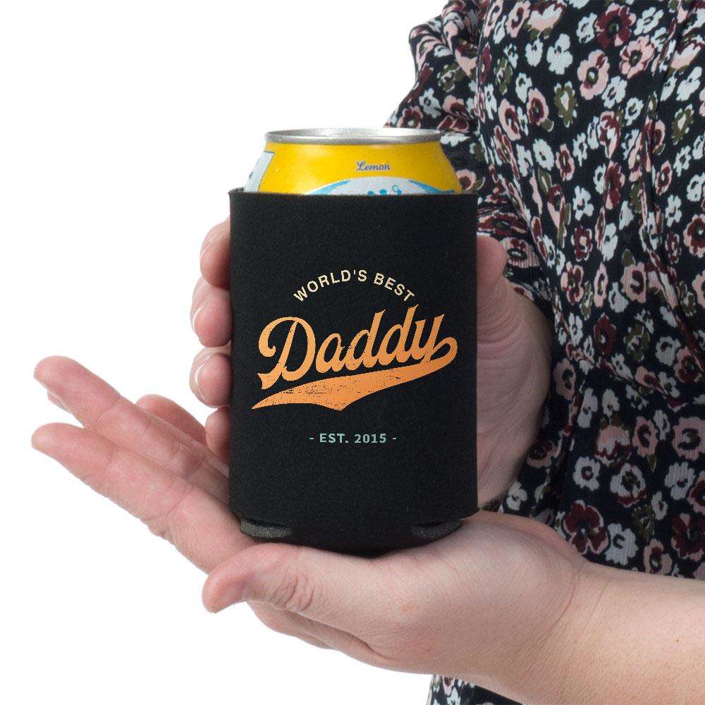 Designs by MyUtopia Shout Out:World's Best Daddy Personalized Can Wrap